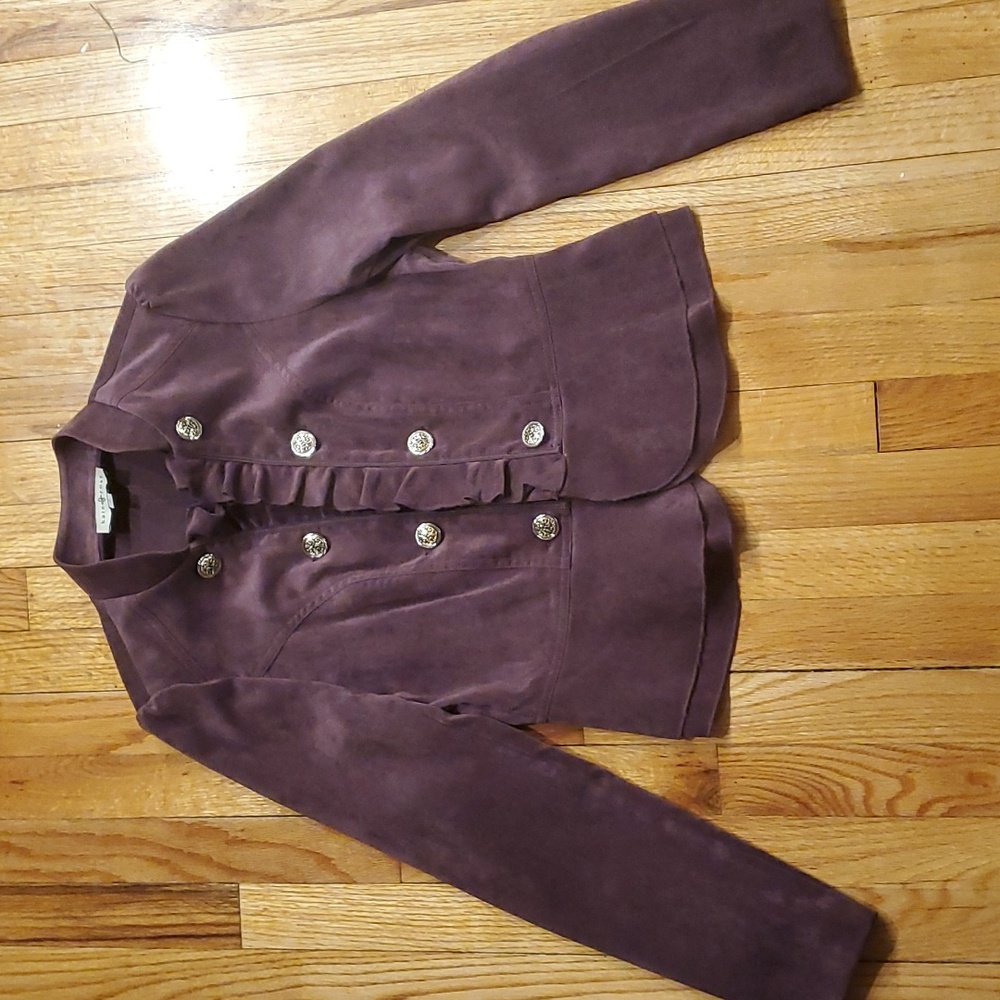 Purple blazer